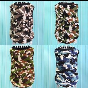 Camo T-shirt’s for your puppy